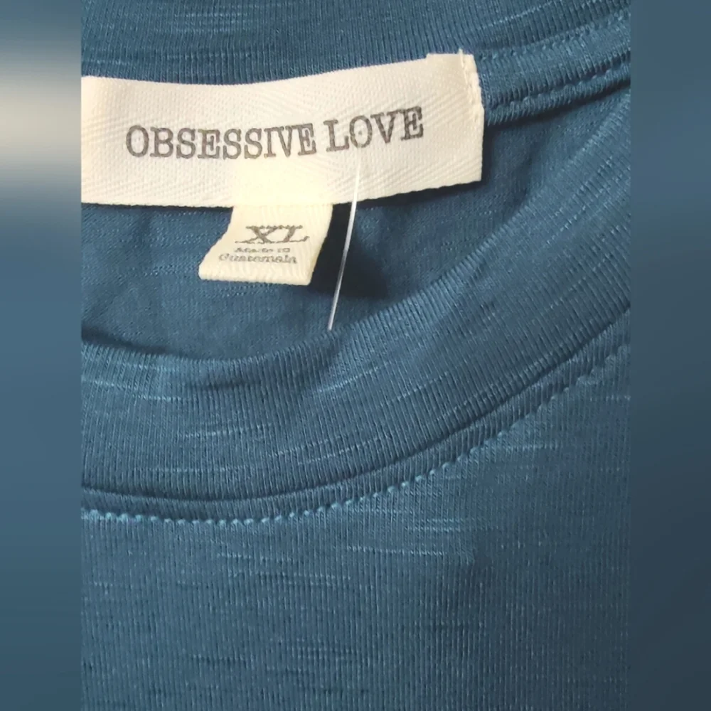 Obsessive‎ Love Yeehaw Top Sleeveless Size XL Color Green